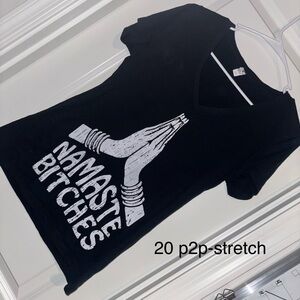 Next Level Apparel Black Graphic T-Shirt